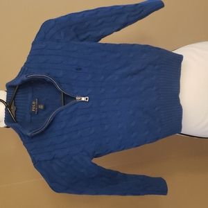 Boy's Polo Ralph Lauren quarter zip sweater size 4T